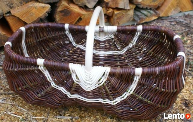 rowerek ogrodowy kosze kwiatowe wiklinowe rowerki traktorki