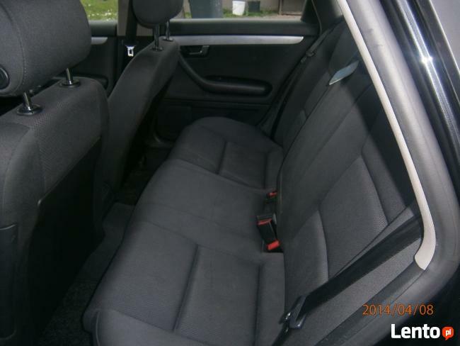 Fotele fotel siedzenia kanapa boczki tylne zagłówki audi a4b