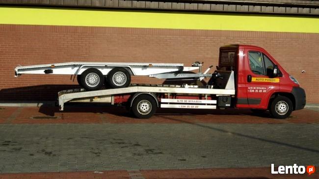 Do wynajęcia Autolaweta laweta najazd Ostrów Wlkp.