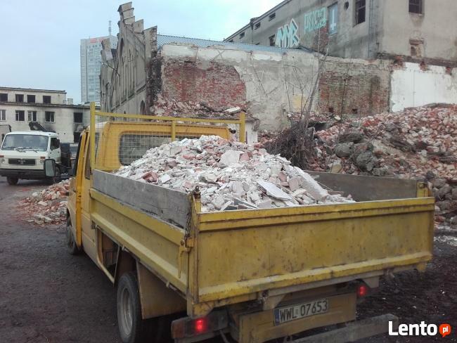 Wywóz gruzu Warszawa, Wywóz odpadów budowlanych Warszawa