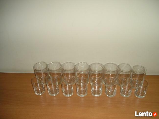 literatki 8szt.+ kieliszki do wódki 8szt