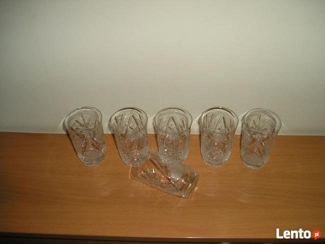kryształ, literatki 6szt.+ kieliszki 6szt.