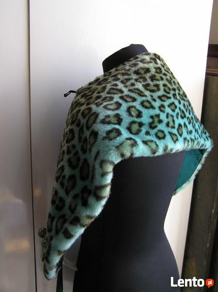 Dł85cm/szer16 cmFuterko z gumkami Jenot sztuczny do kaptura