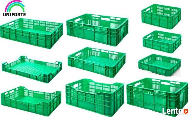 Skrzynki plastikowe warzywa owoce 7kg 40x30x12,5 AA-125