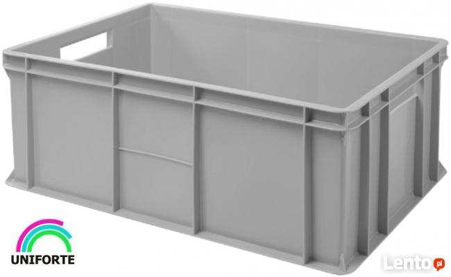 Pojemniki skrzynki plastikowe magazynowe transportowe K-240