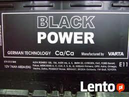 Akumulator 60Ah Varta Black Power 540A nowy Wrocław gwar.