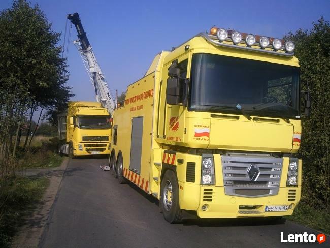 Pomoc Drogowa S8 Holowanie Holownik Tir Sieradz Zduńska Wola