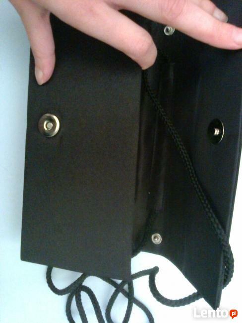 Czarna kopertówka Blue Shadow