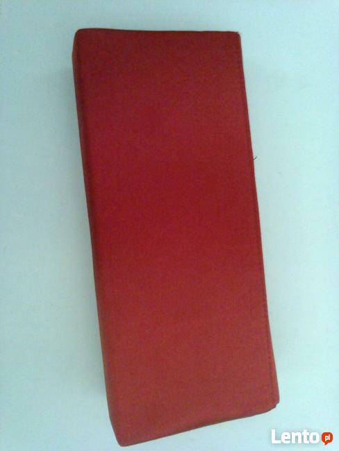 Bordowa kopertówka Blue Shadow