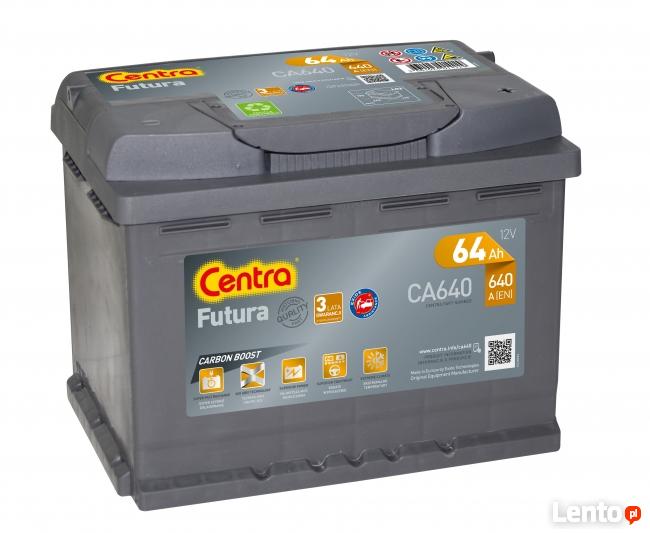 AKUMULATOR CENTRA FUTURA CA640 64AH WROCLAW 3l.GW