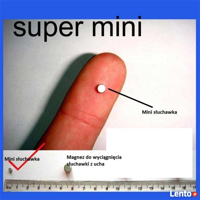 mikrosłuchawka 2mm + pętla bluetooth wynajem!!