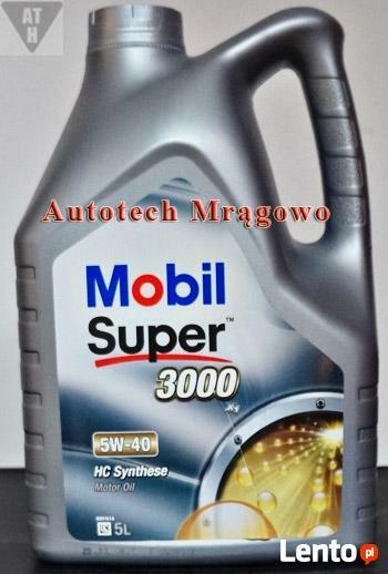 Olej MOBIL SUPER 3000 X1 5W-40 4L