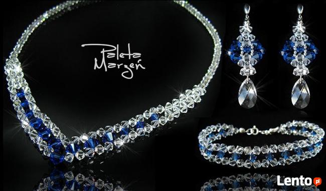 Biżuteria Ślubna Swarovski wieczorowa