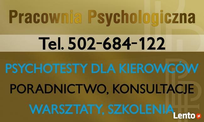 Psychotesty dla kierowców w Golubiu-Dobrzyniu