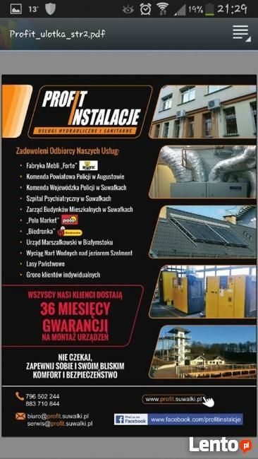 Usługi hydrauliczne i sanitarne woj. podlaskie