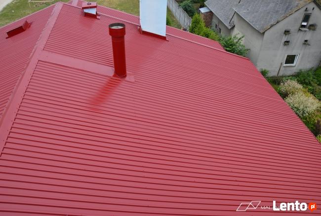 Malowanie dachów z blachy | blachodachówki | Tarnów Kraków