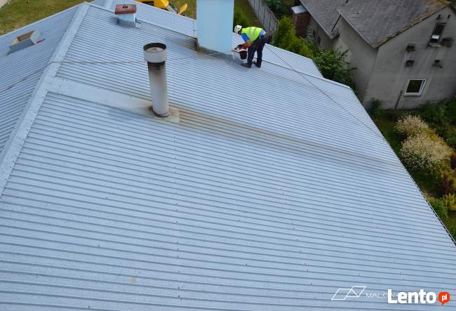 Malowanie dachów z blachy | blachodachówki | Tarnów Kraków