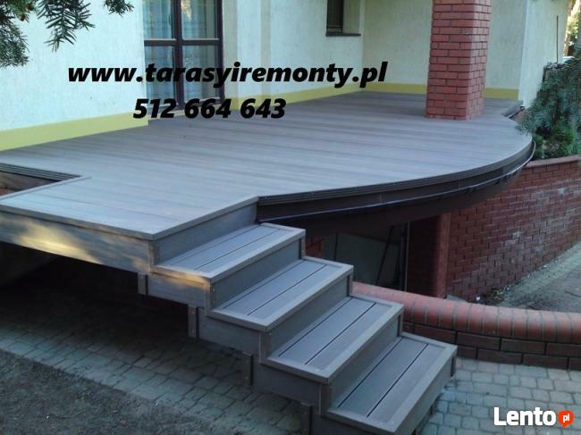 deski tarasowe kompozytowe, tarasy,balkony, montaz polska