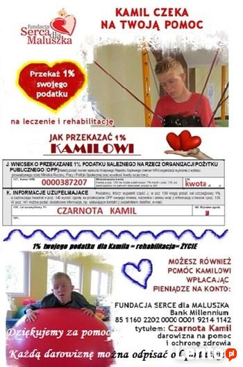 1,5% podatku dla KAMILA