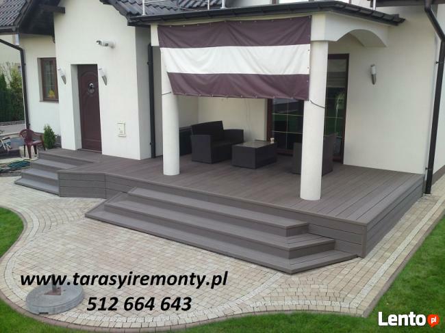 deski tarasowe kompozytowe, tarasy,balkony, montaz polska
