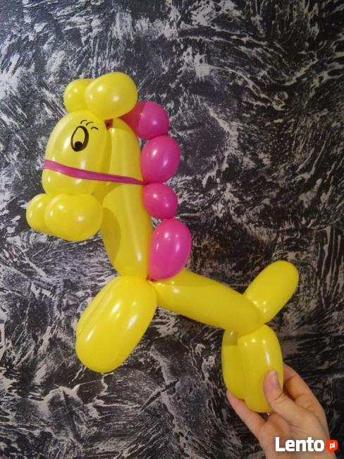 Balony z helem, pompowanie balonów