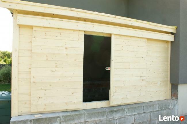 skład na drewno węgiel narzędzia opał altanki domki