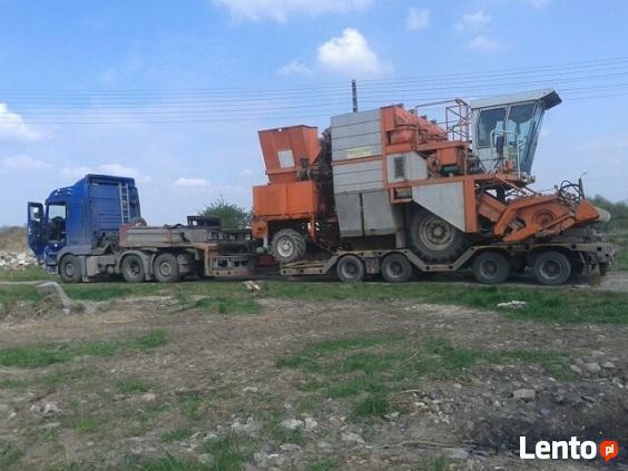 TRANSPORT PONADGABARYTOWY NISKOPODWOZIOWY PONAD NORMATYWNY G