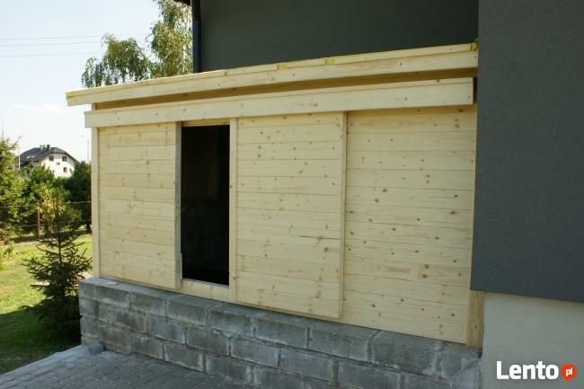 skład na drewno węgiel narzędzia opał altanki domki