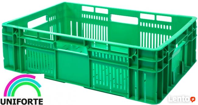 Skrzynki plastikowe owoce warzywa 15kg 60x40x18 G-180