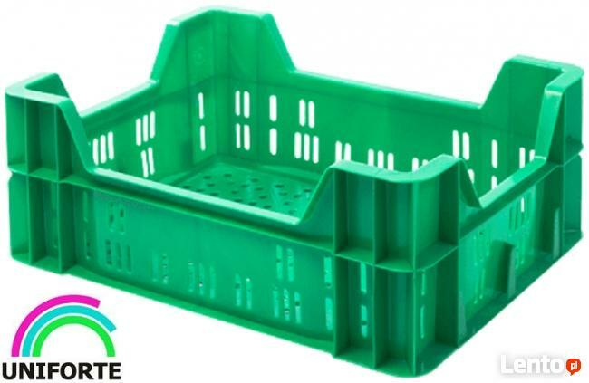 Skrzynki plastikowe na warzywa 40x60x16 7kg G-165