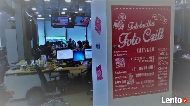 Fotobudka Foto Czill,od 379 zł,bez limitu zdjęć, full opcja