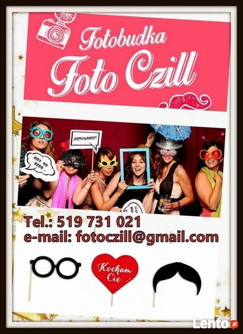 Fotobudka Foto Czill,od 379 zł,bez limitu zdjęć, full opcja