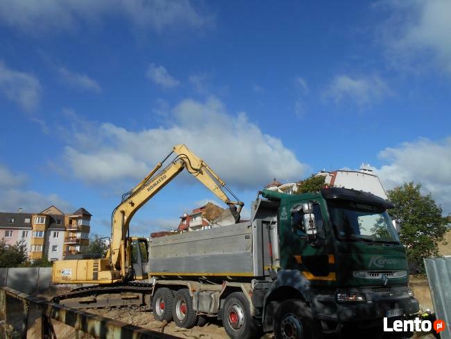 PIASEK ŻWIR ZIEMIA ROZBIÓRKI WYBURZENIA BYDGOSZCZ