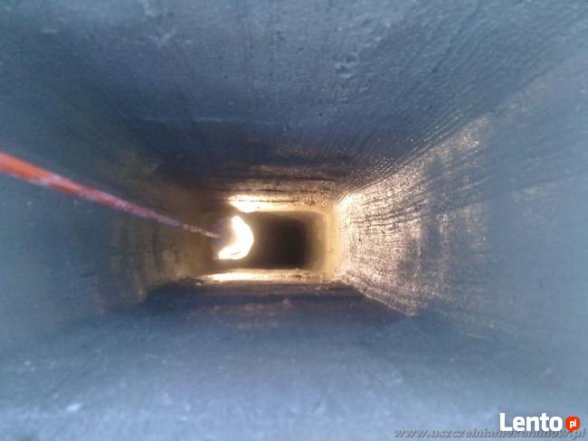 Szlamowanie komina Uszczelnianie naprawa kominy