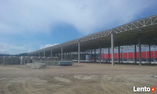 usługi budowlane monterskie konstrukcje płyty warstwowe itp.