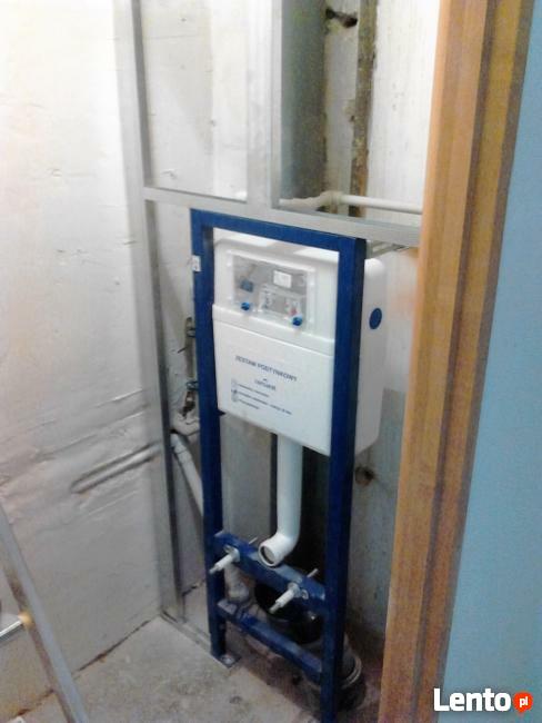 Montaż toalet podtynkowych geberit i inne