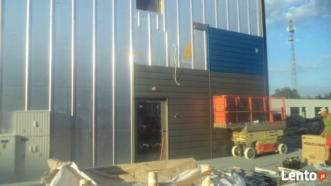 usługi budowlane monterskie konstrukcje płyty warstwowe itp.