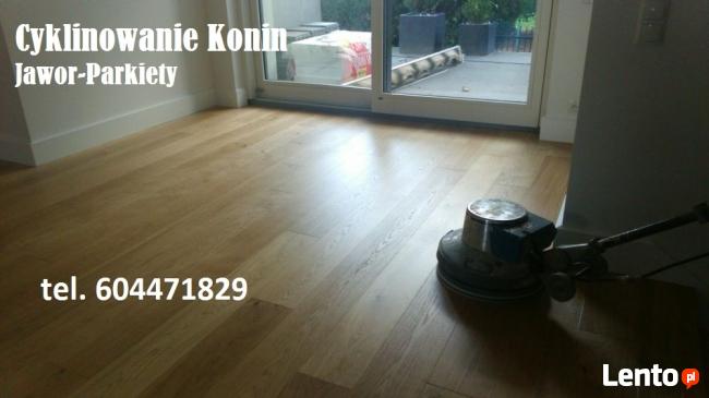 Cyklinowanie Konin 604471829 Jawor-Parkiety