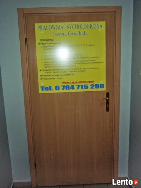 Badania kierowców operatorów Słupsk badania za pkt wypadki