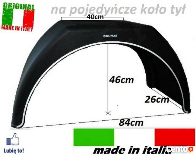 Błotnik nadkole Ducato Boxer Jumper Movano Master Transit T6