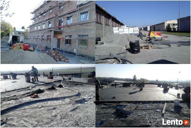 Wylewki maszynowe, posadzki, styrobeton