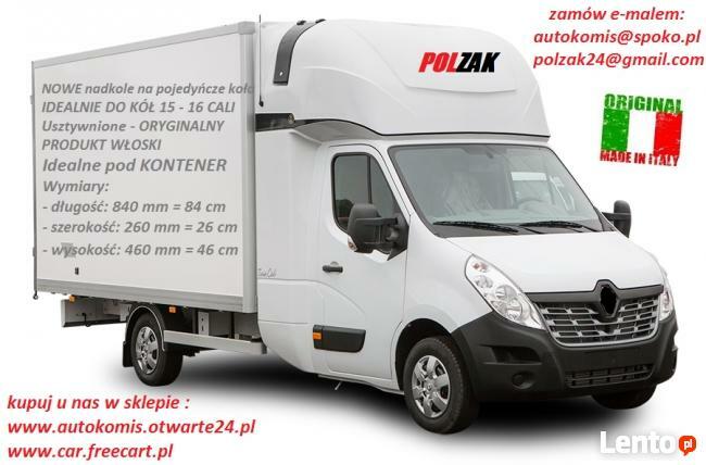 BŁOTNIK TYLNY Nadkole błotniki tył Master Movano NV400 Daily