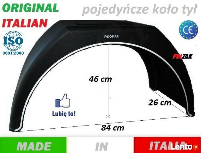 BŁOTNIK TYLNY Nadkole błotniki tył Master Movano NV400 Daily