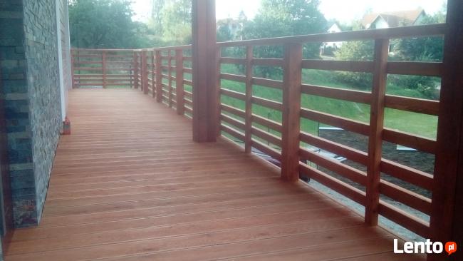 Tarasy z modrzewia syber. i kompozytowe Dissenio