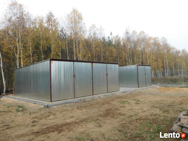 Garaże blaszane