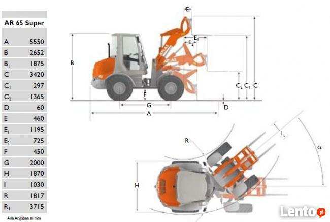 Usługi ładowarka widły załadunek rozładunek palet tirów