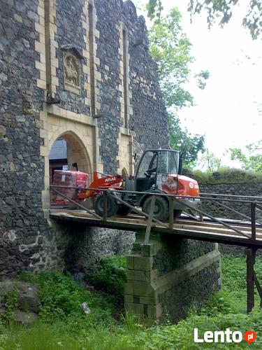 Usługi ładowarka widły załadunek rozładunek palet tirów