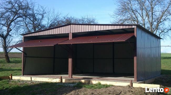 Garaże blaszane