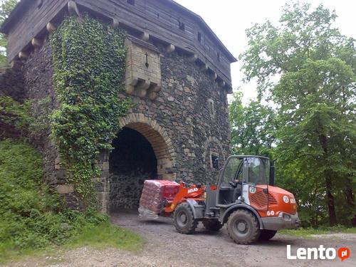 Usługi ładowarka widły załadunek rozładunek palet tirów