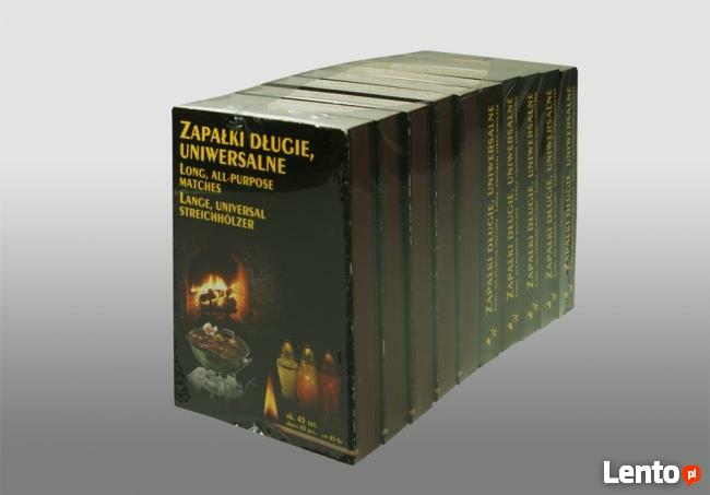 Podpałki, rozpałki, zapałki PRODUCENT WARSZAWA